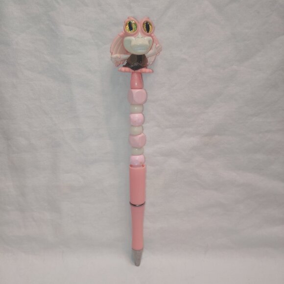 Disney Doorable- Jar Jar Binks- Handmade Beaded Pen Star Wars - Picture 1 of 2